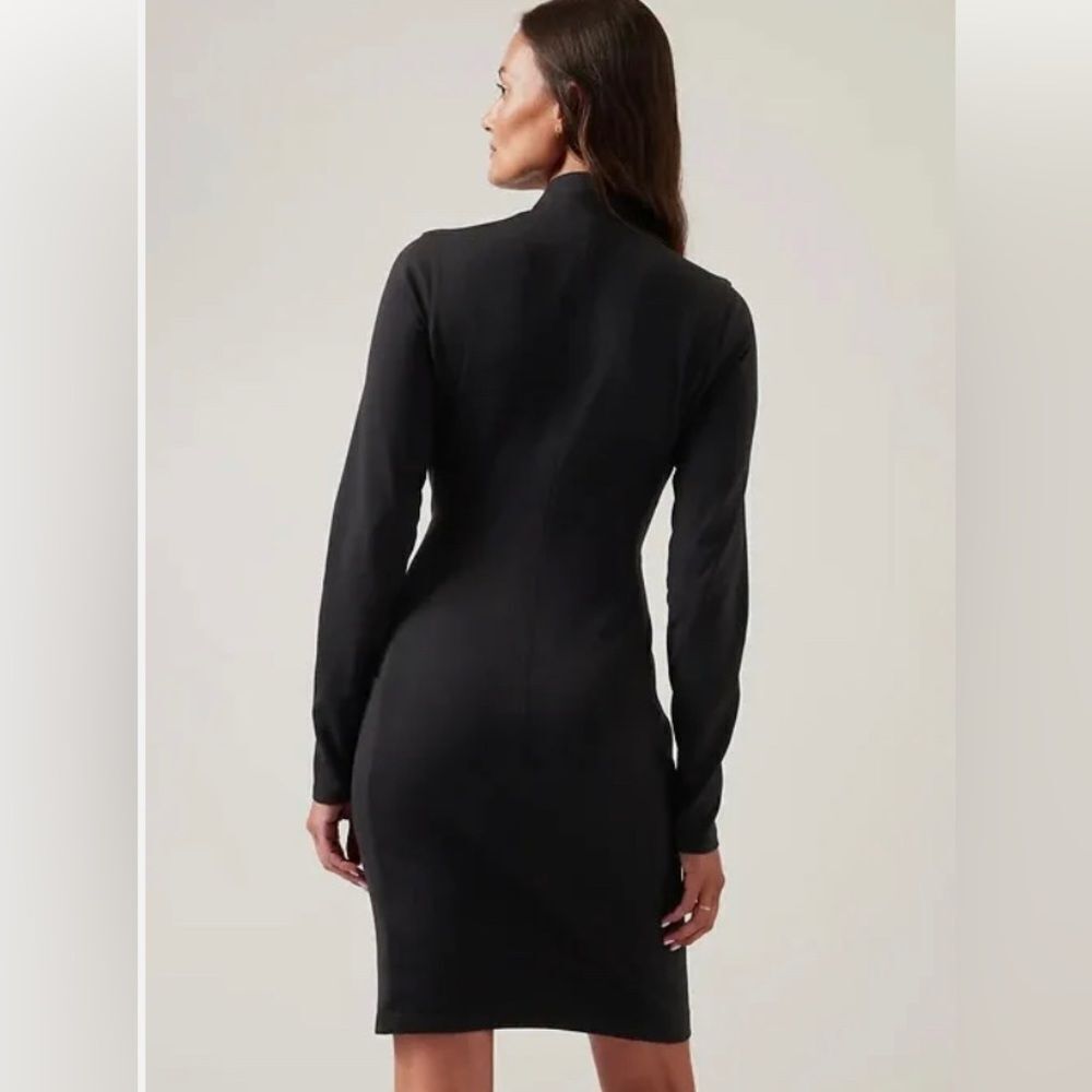 NWOT Athleta Delancey Black Dress size XS - Picture 2 of 7